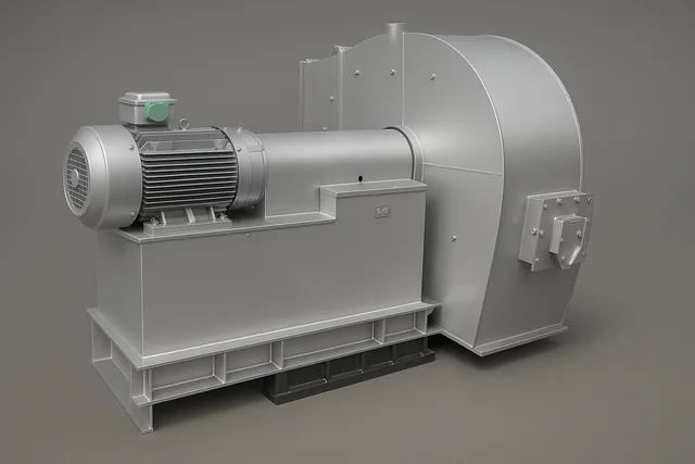 Industrial motor and fan equipment
